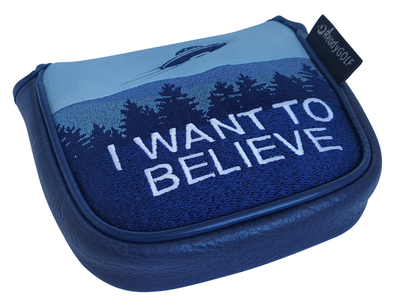 L.A.B. DF3 Embroidered Center Shaft Putter Cover by ReadyGOLF - I Want to Believe PRE-ORDER