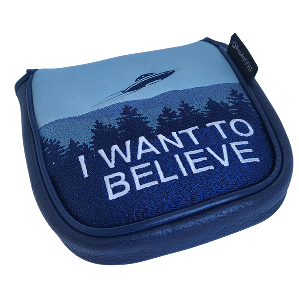 L.A.B. DF2.1 Embroidered Center Shaft Putter Cover by ReadyGOLF - I Want to Believe