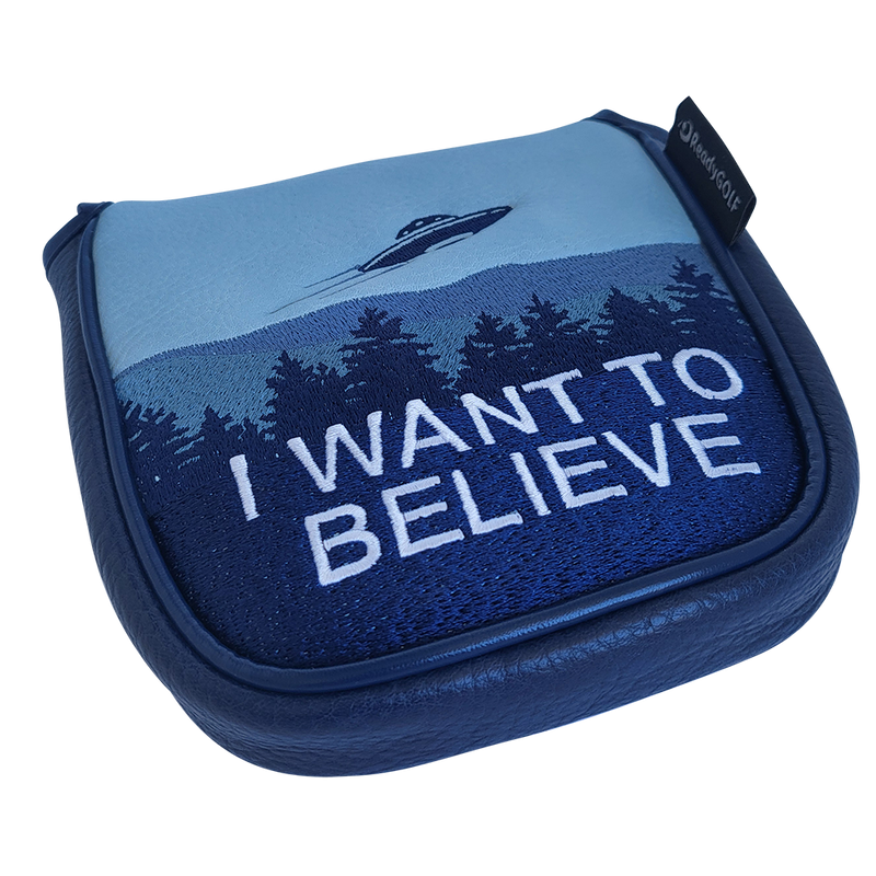 L.A.B. DF2.1 Embroidered Center Shaft Putter Cover by ReadyGOLF - I Want to Believe