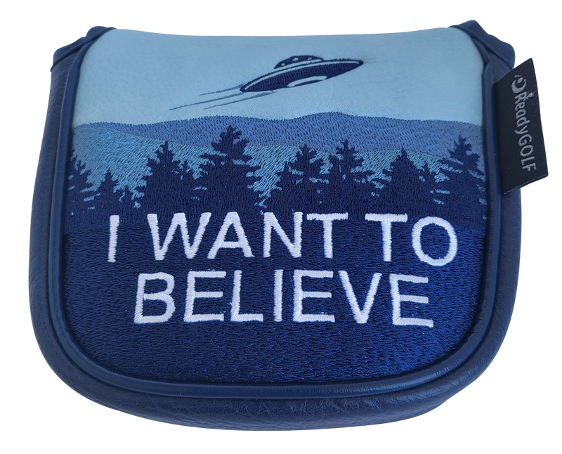 L.A.B. DF3 Embroidered Center Shaft Putter Cover by ReadyGOLF - I Want to Believe PRE-ORDER