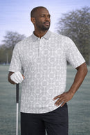 Precision Grid Performance Polo - Iron Sight Golf