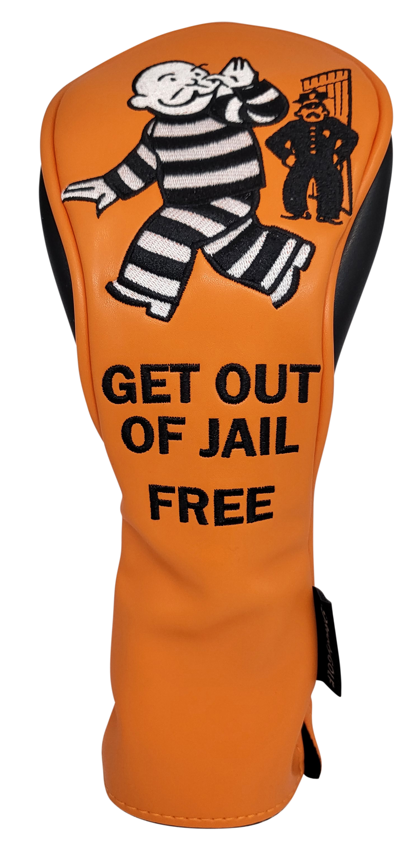 Get Out of Jail Free Hybrid Headcover by ReadyGOLF