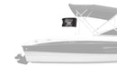 Jeep Beach Nation 12"x18" Forever Wave Flag for Boats