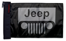 Jeep Grill 12"x18" Forever Wave Flag for Golf Carts