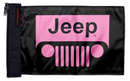Jeep Grill 12"x18" Forever Wave Flag for Golf Carts