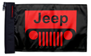 Jeep Grill 12"x18" Forever Wave Flag for Bronco