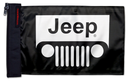 Jeep Grill 12"x18" Forever Wave Flag for Jeep Wrangler LJ 2003-2006