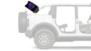Jeep Grill 12"x18" Forever Wave Flag for Bronco