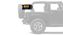 Jeep Grill 12"x18" Forever Wave Flag for Jeep Wrangler LJ 2003-2006