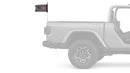 Jeep USA 12"x18" Forever Wave Flag for Jeep Wrangler JL 2-Door 2018-Present