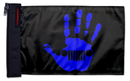 Jeep Wave 12"x18" Forever Wave Flag for Jeep Wrangler CJ-7 and CJ-8 1976-1986