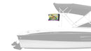 Jeep Beach 2023 12"x18" Forever Wave Flag for Boats