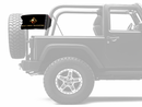 Gulf Coast Gladiators 11"x17" Forever Wave Flag for Jeep Wrangler JK 2-Door 2007-2018