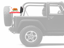 State Flag California 12"x18" Forever Wave Flag for Jeep Wrangler TJ 1996-2006