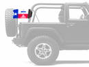 State Flag Texas Don't Tread 12"x18" Forever Wave Flag for Jeep Wrangler CJ-7 and CJ-8 1976-1986