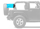 State Flag Alaska 12"x18" Forever Wave Flag for Jeep Wrangler JKU 4-Door 2007-2018