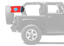 State Flag Tennessee 12"x18" Forever Wave Flag for Jeep Wrangler YJ 1986-1995
