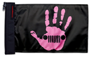 Jeep Wave 12"x18" Forever Wave Flag for Jeep Wrangler JL 2-Door 2018-Present