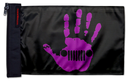 Jeep Wave 12"x18" Forever Wave Flag for Jeep Wrangler CJ-7 and CJ-8 1976-1986