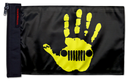 Jeep Wave 12"x18" Forever Wave Flag for Boats