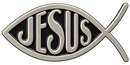 Christian Jesus Fish Ball Marker & Hat Clip by ReadyGOLF