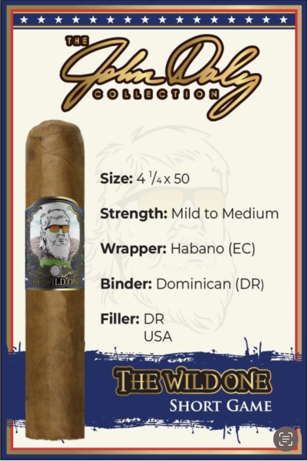 John Daly: The Short Game Signature Cigar (Single)