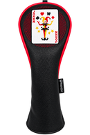 Casino Playing Cards Embroidered Set by ReadyGOLF - Driver, Fairway, Hybrid