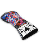 King of Spades Skull Embroidered Driver Headcover