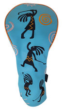 Kokopelli Golfer Embroidered Driver Headcover by ReadyGOLF