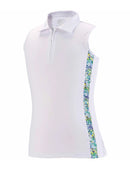 Kinsley Youth Girls' Sleeveless Polo
