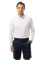 SanSoleil: Men's UPF 50 SolAir Long Sleeve Polo - 900841A