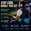 LITEGUEST 360° Side Fan Cooling Vest | Outdoor Summer Gear