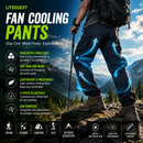 LITEGUEST Fan Cooling Pants | USB Powered Active Cooling for Outdoors