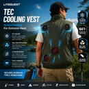 LITEGUEST TEC Cooling Vest | Advanced Active Cooling with Dual Fans