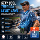 LITEGUEST Tactical Waist Clip Fan | 10,000mAh Portable Cooling Fan