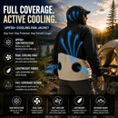 LITEGUEST UPF50+ Cooling Fan Jacket | Fishing, Hiking, Outdoor Cooling