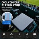 LITEGUEST Ventilated Cooling Seat Cushion | Outdoor USB Airflow Comfort