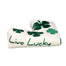 Black Clover Live Lucky Blade Putter Cover - Live Lucky Evergreen Golf