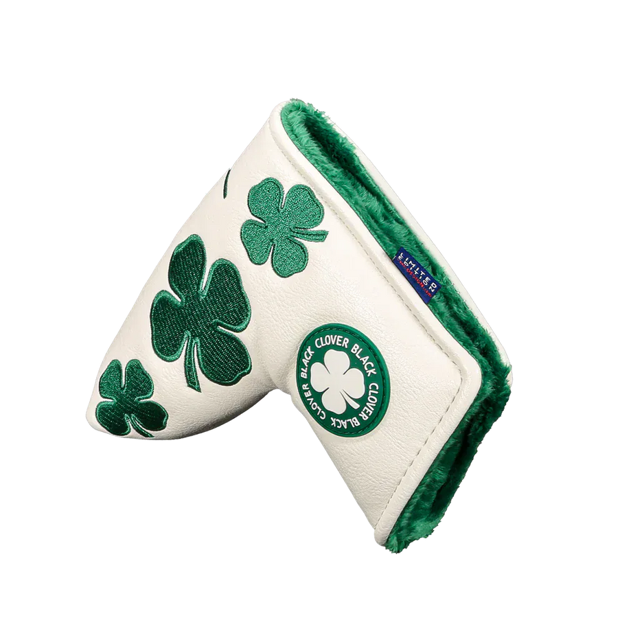 Live Lucky Evergreen Blade Putter Cover by CMC Design