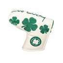 Black Clover Live Lucky Blade Putter Cover - Live Lucky Evergreen Golf
