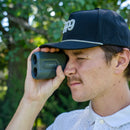 A2 Rangefinder - Magnetic Rangefinder for Golf- Slope Switch- Long Lasting Battery - Black & Gray
