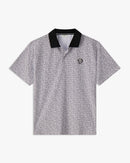 Labyrinth Polo - White / Black