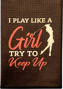 Ladies Golf Towel - Funny Golf Towels for Women with Bag Clip - Perfect for Mothers Day Gift