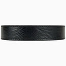 Nexbelt: Lagarto Embossed Black Strap [35mm]