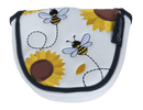Let It Bee Embroidered Putter Cover - Mallet by ReadyGOLF