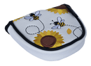 Let It Bee Embroidered Putter Cover - Mallet by ReadyGOLF
