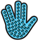 Live Long & Prosper Hand Gesture Crystal Ball Marker & Hat Clip by ReadyGOLF