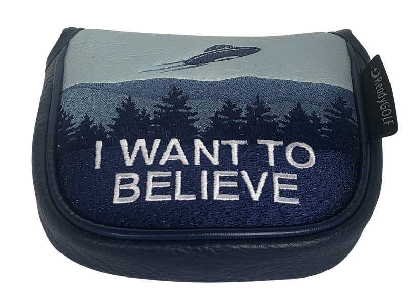 L.A.B. MEZZ MAX Embroidered Center Shaft Putter Cover by ReadyGOLF - I Want to Believe