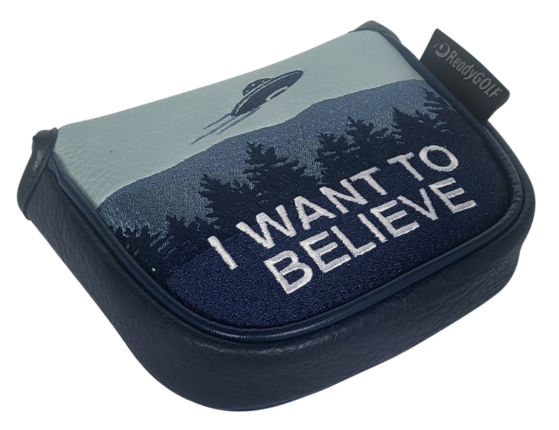 L.A.B. MEZZ MAX Embroidered Center Shaft Putter Cover by ReadyGOLF - I Want to Believe