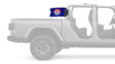 Texas Rangers 11"x17" Forever Wave Flag